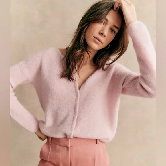 完成品 | Sezane Sweaters Pink Powder In Cardigan Gaspard Sezane | トップス